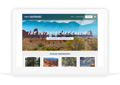 Great Outdoors – Campground Reservation Web Application