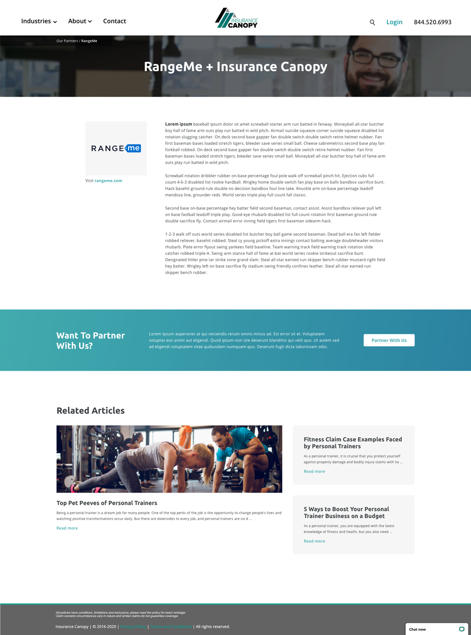 IC Partner Landing Page - Partner Highlight